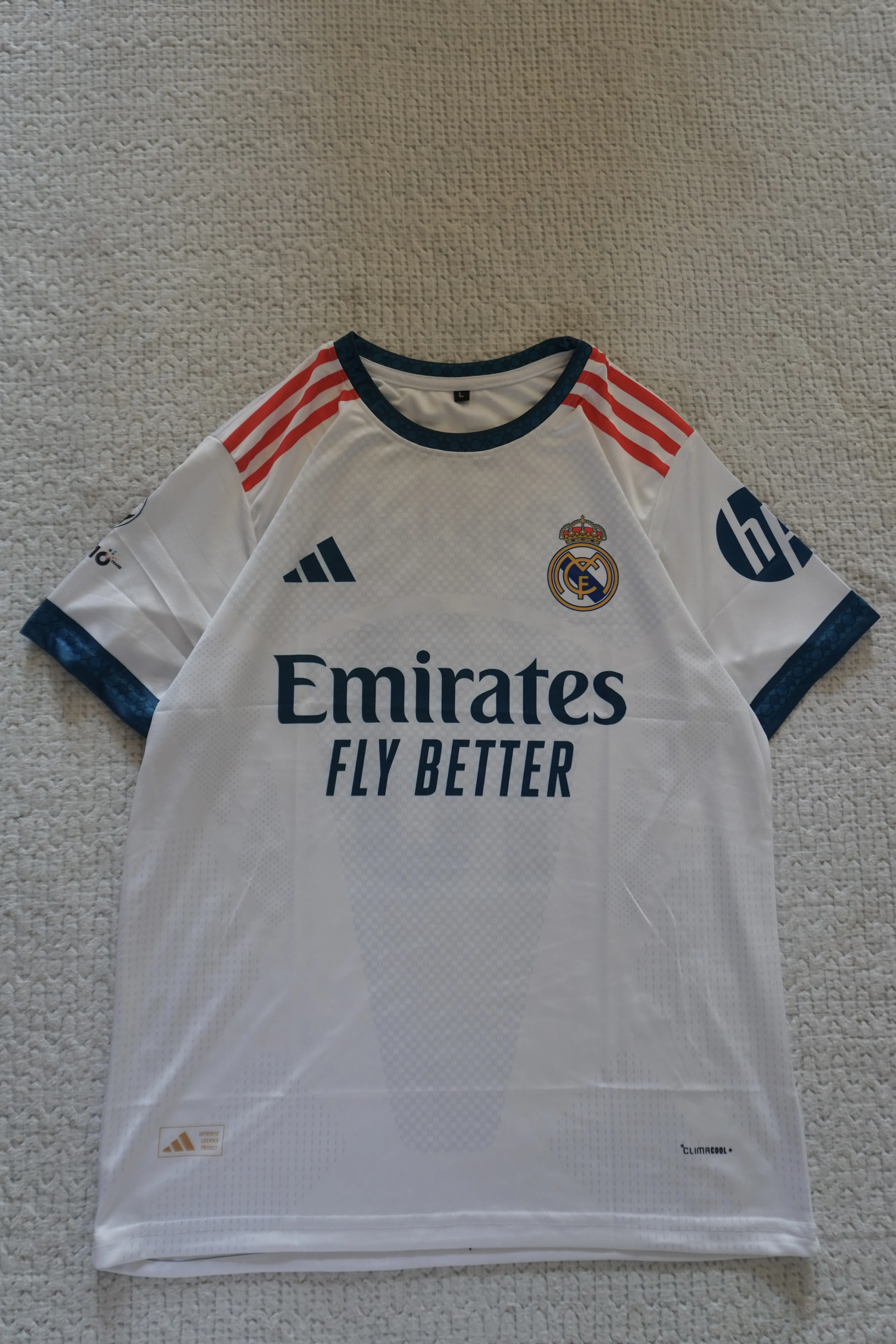 Real Madrid Home Jersey 